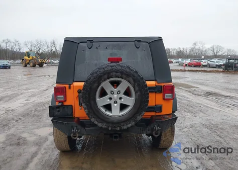 2012 Jeep Wrangler Rubicon из США, поврежденный, VIN 1C4BJWCGXCL287173